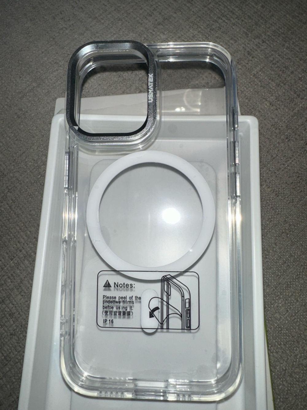 iPhone 16 phone case with kick stand